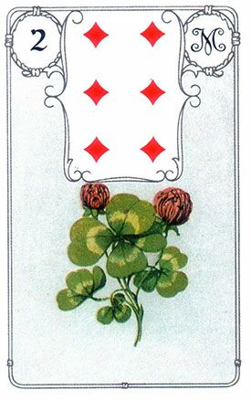 2. Klee - Lenormandkarten