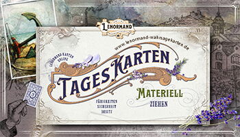 Lenormand Tageskarte ziehen kostenlos - Geld und Beruf Fragen