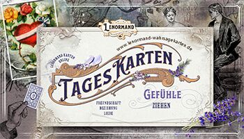 Lenormand Tageskarte ziehen kostenlos - Liebe und Gefühl Fragen