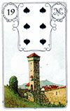 19. Turm - Lenormandkarten