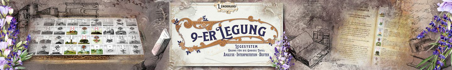 Lenormandkarten kostenlose Legesysteme zum Kartenlegen lernen