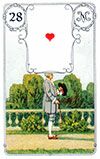 28. Herr - Lenormandkarten