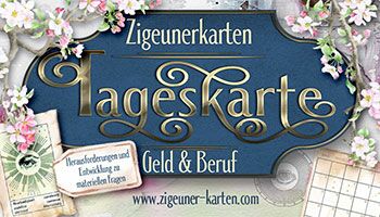 Lenormand Tageskarte ziehen kostenlos - Geld und Beruf Fragen