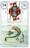 34. Fische - BEDEUTUNG: Geld, finanzielle Angelegenheiten, beweglicher Besitz,  Reichtum, Gewinne, Vermehrung, Gefühle, Instinkt, Psychologie, Expansion