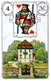 4. Haus - BEDEUTUNG: Familie; Zuhause; Geborgenheit; Zufluchtstätte; Elternhaus; Basis; Besitz